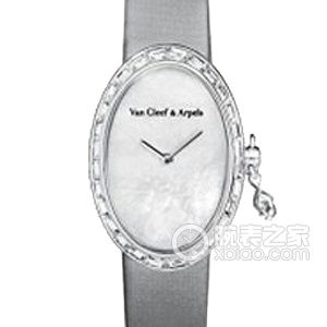 Van Cleef & Arpels ladies' watch VCARF75700 Quartz, Platinum, 30x24mm - Image 1