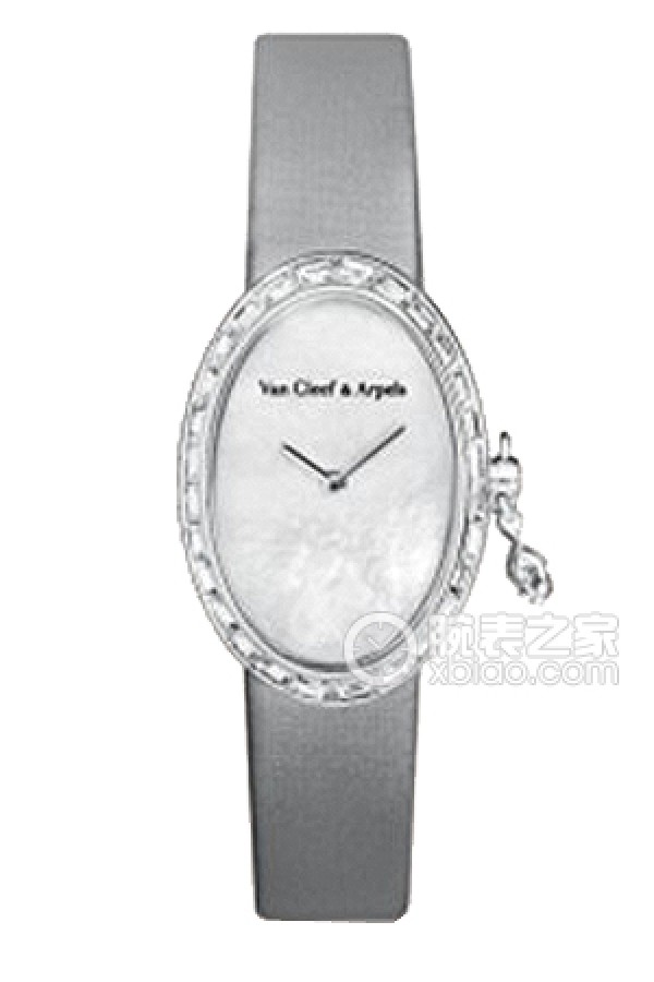 Van Cleef & Arpels ladies' watch VCARF75700 Quartz, Platinum, 30x24mm