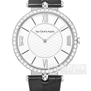 Van Cleef & Arpels Pierre Arpels VCARO 24300 Manual mechanical, platinum and diamond setting, 38mm - Image 1