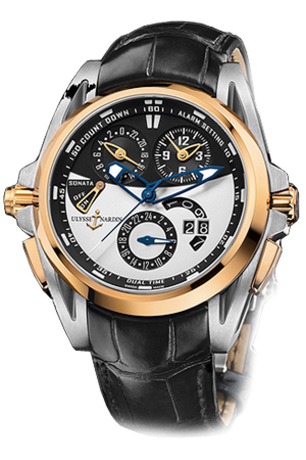 Ulysse Nardin 675-01 Automatic mechanical, 18k rose gold, 44mm