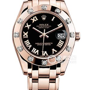 Rolex Pearlmaster 81315-72845 Automatic mechanical, 18k rose gold, 34mm - Image 1