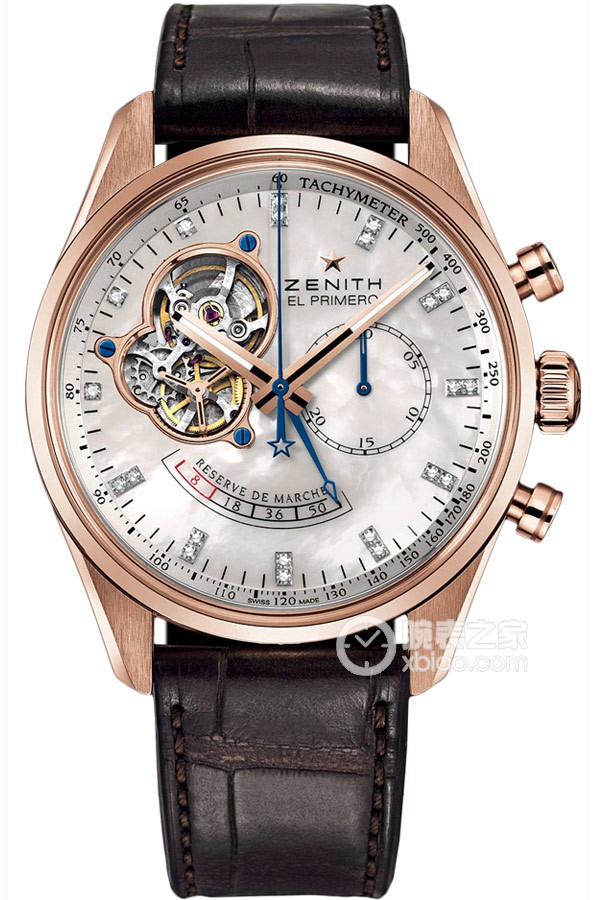 Zenith EL PRIMERO18.2080.4021/81.C713 Automatic mechanical, 18k rose gold, 42mm