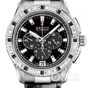 Zenith EL PRIMERO45.2063.405/21.C714 18k white gold, 45.5mm (discontinued) - Image 1