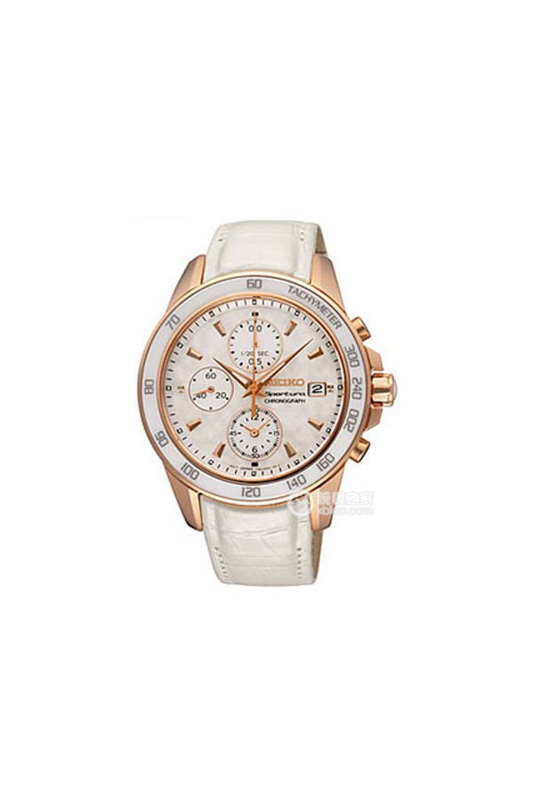 Seiko Sporturas NDX98J1 Quartz, stainless steel plated with rose gold