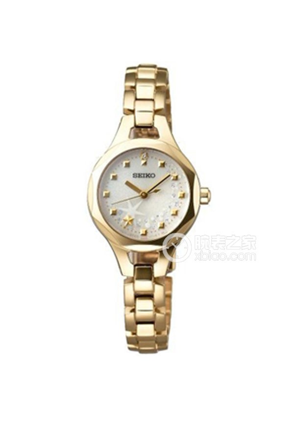 Seiko VIVACESUP158J1 Quartz, gold-plated stainless steel