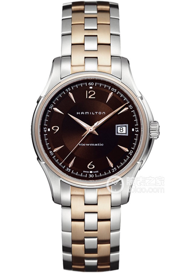 Sir Hamilton H32655195 Automatic machinery, stainless steel, vacuum ion plated with rose gold, 40mm
