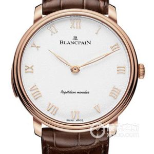 Blancpain Classic 6635-3642-55B Automatic mechanical, 18K red gold, 40mm - Image 1