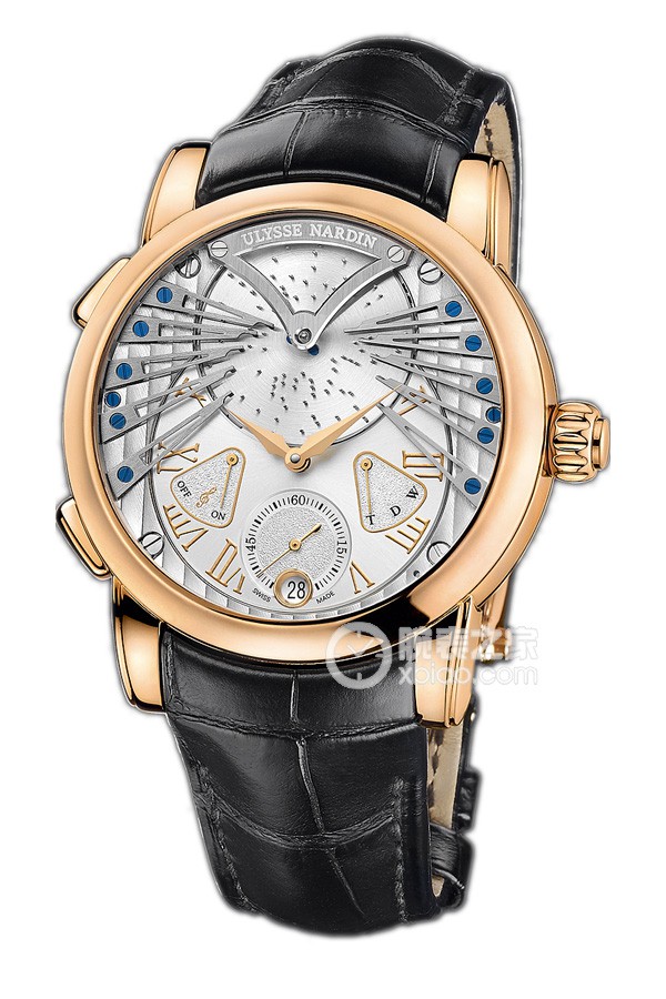 Ulysse Nardin 6902-125/VIV Automatic mechanical, 18k rose gold, 45mm