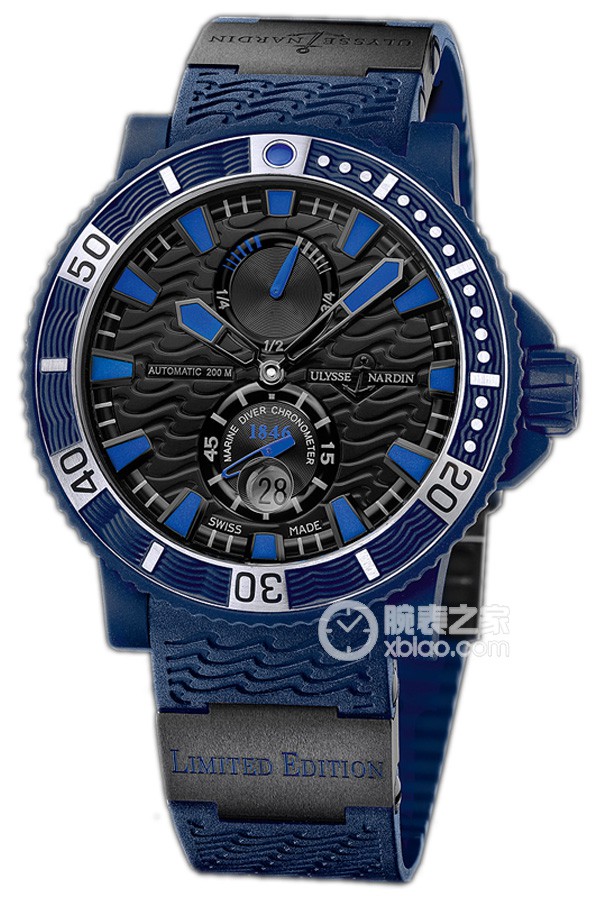 Ulysse Nardin Diver 263-97LE-3C Automated machinery, stainless steel, 45.8mm (Discontinued)