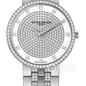 Vacheron Constantin Heritage 81576/V03G-9823 Manual mechanism, 18k white gold set with diamonds, 736 diamonds, weighing approximately 4.38mm. - Image 1