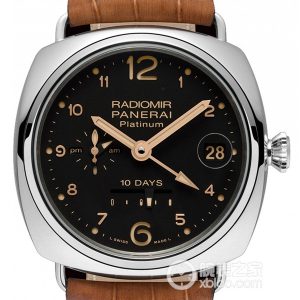 Panerai Special Edition Watch PAM00495 Automatic machinery, platinum, 45mm (discontinued) - Image 1