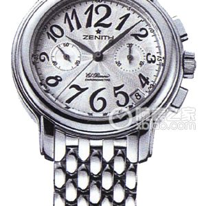 Zenith flagship model 03.1230.4002/01.M1230 Automatic machinery, stainless steel, 37.5mm - Image 1