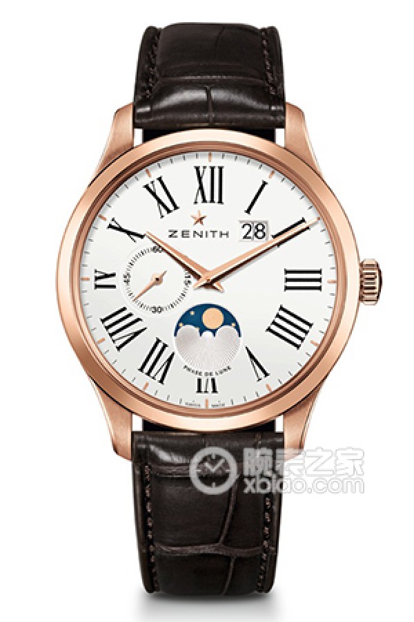Zenith Elite 18.2142.691/11.C498 Automatic mechanical, 18k rose gold, 40mm