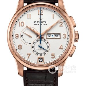 Zenith EL PRIMERO18.2071.4054-01.C711 Automatic machinery, 18k rose gold, 42mm (discontinued) - Image 1