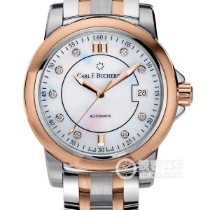 Carl F. Bucherer Patravi 00.10617.07.77.21 Automatic machinery, precision steel, 38mm - Image 1