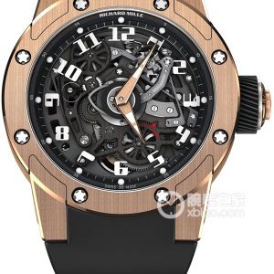 Richard Mille Men's RM 63-01 DIZZY HANDS The automatic mechanism is assembled with 16 grade 5 titanium alloy spline screws and 316L stainless steel wear-resistant washers. (42.70mm) - Image 1