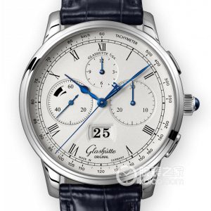 Glashütte Original Member 1-37-01-02-03-30 31.6, 950 platinum, 42mm - Image 1