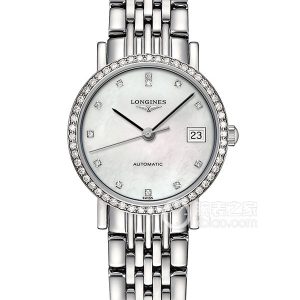 Longines Elegance L4.309.0.87.6 Automatic machinery, precision steel, 25.5mm - Image 1