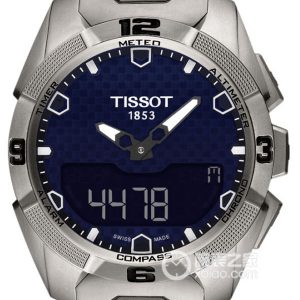 Tissot Touchscreen T091.420.44.041.00 Quartz, antimagnetic titanium case, 45mm - Image 1