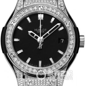 Hublot Classic Fusion 581.NX.1170.RX.1704 Quartz, titanium alloy with diamond setting, 33mm