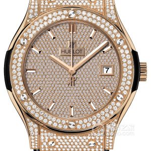 Hublot Classic Fusion 511.OX.9010.LR.1704 Automatic mechanical, 18k rose gold with diamonds, 45mm