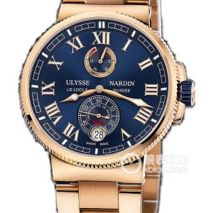 Ulysse Nardin Marine 1186-126-8M/43 Automatic mechanical, 18k rose gold, 43mm - Image 1