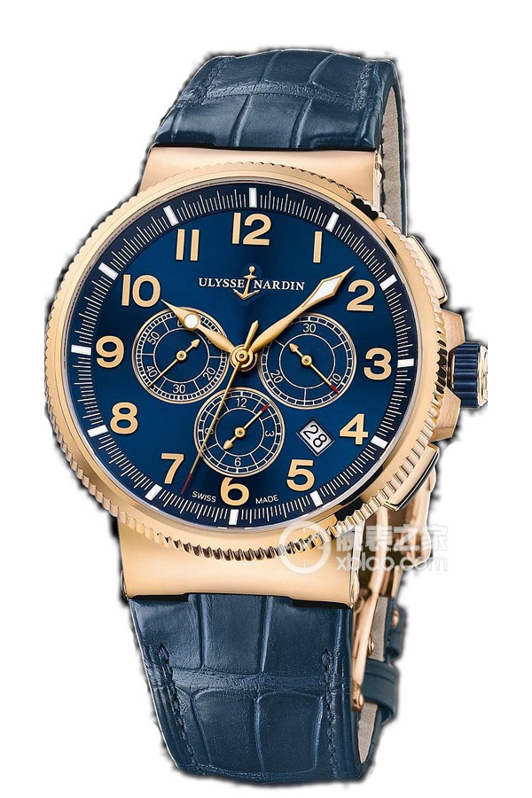 Ulysse Nardin Marine 1506-150/63 Automatic machinery, 18k rose gold, 43mm (discontinued)