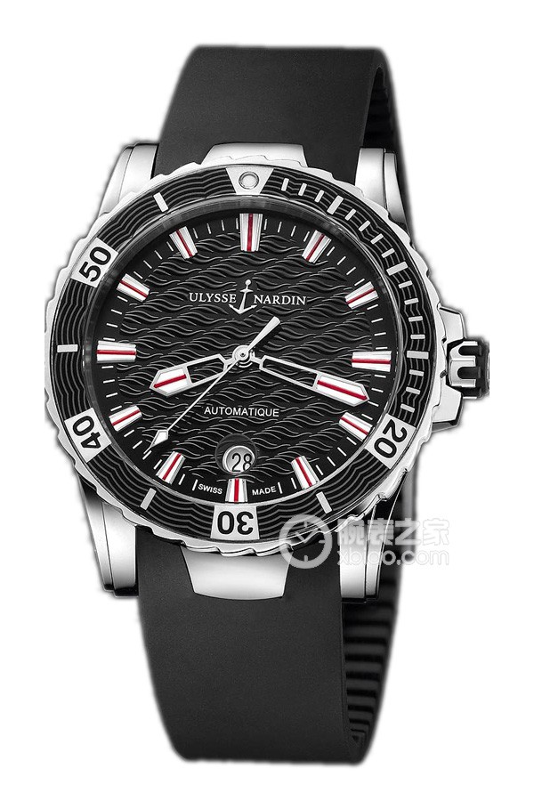 Ulysse Nardin Marine 8153-180-3/02 Automated machinery, stainless steel, 40mm (Discontinued)