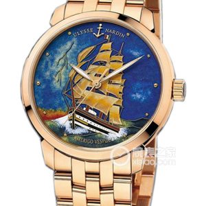 Ulysse Nardin gold 8156-111-8/AV Automatic mechanical, 18k rose gold, 40mm - Image 1