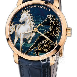 Ulysse Nardin 8156-111-2 Gold Automatic mechanical, 18k rose gold, 40mm - Image 1