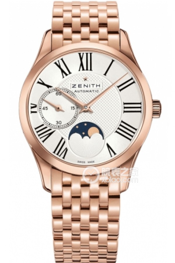 Zenith Elite 18.2310.692/02.M2310 Automatic mechanical, 18k rose gold, 33mm