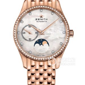 Zenith Elite 22.2310.692/81.M2310 Automatic mechanical, 18k rose gold, 33mm - Image 1