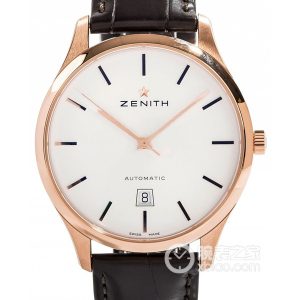 Zenith Elite 18.2020.3001/01.C498 18k rose gold, 40mm - Image 1