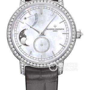 Vacheron Constantin Patrimony 83570/000G-9915 Manual mechanism, 18K white gold set with diamonds, 81 diamonds, weighing approximately 1.36mm. - Image 1