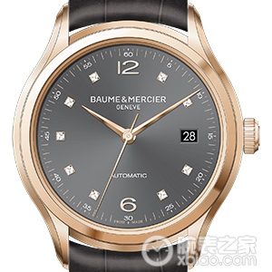 Baume & Mercier Clifton MOA10180 Automatic mechanical, 18k rose gold, 39mm - Image 1