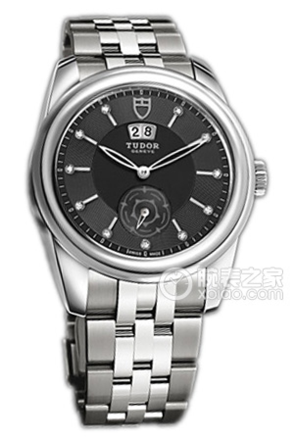 Tudor Junjue 57000-68070 Black Dial with Diamond Automatic machinery, stainless steel, 42mm