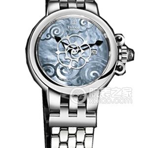 Tudor Rosewood 35400-65740 Sky Blue Mother-of-Pearl Dial Stainless Steel Bracelet Automatic machinery, stainless steel, stainless steel outer ring, 30mm - Image 1