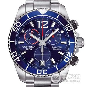 Certina Men's Quartz C013.417.11.047.00 Quartz, stainless steel, 42.5mm (Discontinued)