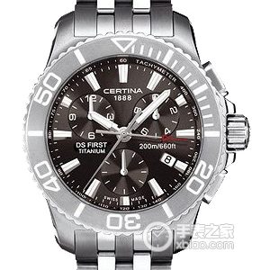 Certina Men's Quartz C541.7184.12.61 Quartz, titanium alloy, 42mm (discontinued)