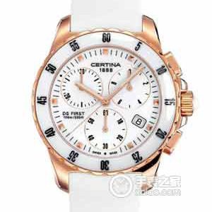 Certina Women's Quartz C014.217.37.011.00 Quartz, gold-plated stainless steel, PVD coating, 34.8mm (discontinued) - Image 1