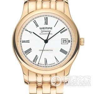 WEMPE WEMPE ZEITMEISTERWM140016 Automatic machinery, gold-plated stainless steel, 38mm - Image 1