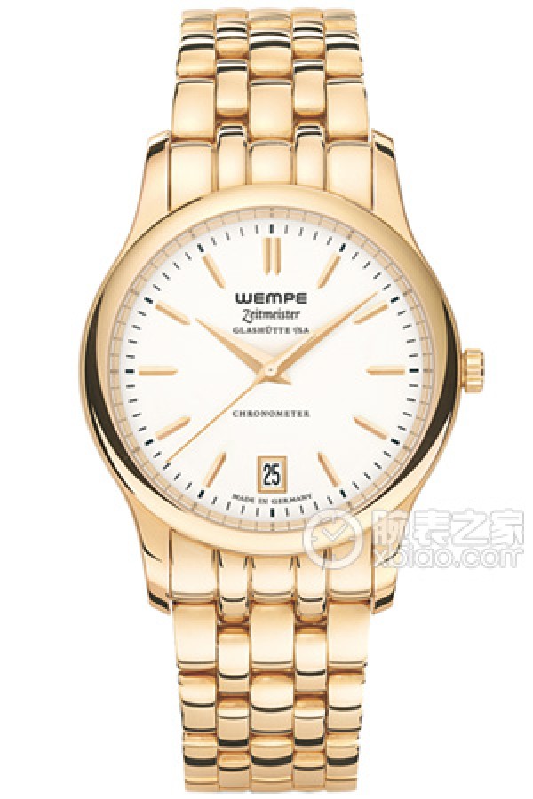 WEMPE WEMPE ZEITMEISTERWM050005 Quartz, gold-plated stainless steel, 31mm