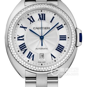 Cartier key WJCL0008 Automatic machinery, 18k white gold, 40mm - Image 1