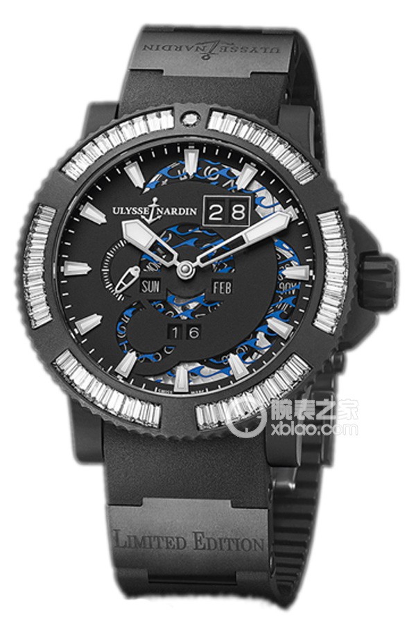 Ulysse Nardin Complications 333-92B0-3C/923 Automated machinery, stainless steel, 45.8mm (Discontinued)