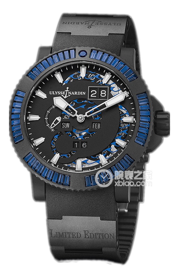 Ulysse Nardin Complications 333-92B3-3C/923 Automated machinery, stainless steel, 45.8mm (Discontinued)