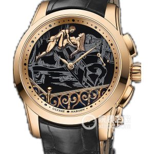 Ulysse Nardin 6116-130 (Gilded) Automatic mechanical, 18k rose gold, 43mm - Image 1