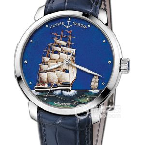 Ulysse Nardin 8150-111-2/KRUZ Automatic machinery, 18k white gold, 40mm - Image 1