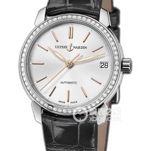 Ulysse Nardin 8103-116B-2/91 Automatic machinery, stainless steel with diamond inlay, 31mm - Image 1