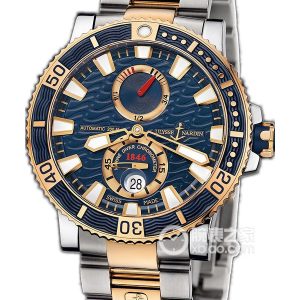 Ulysse Nardin Diver 265-90-8M/93 Automatic machinery, 18k rose gold, 45mm (discontinued) - Image 1