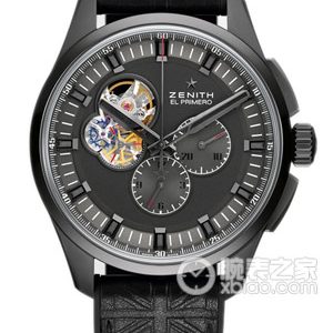 Zenith EL PRIMERO96.2260.4061/21.R575 Automated machinery, titanium, coated with DLC (diamond-like carbon), 45mm (discontinued) - Image 1